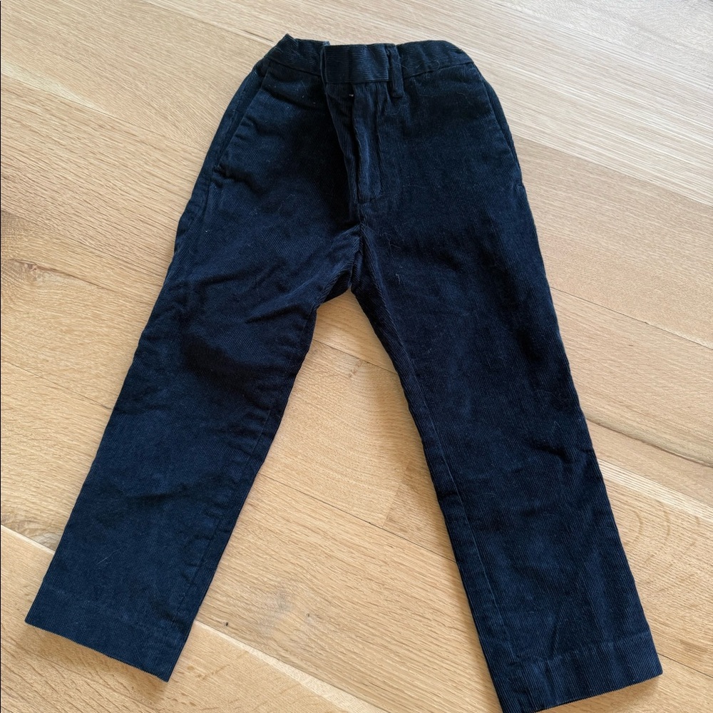 J Crew Crewcuts Navy Corduroy - 4T